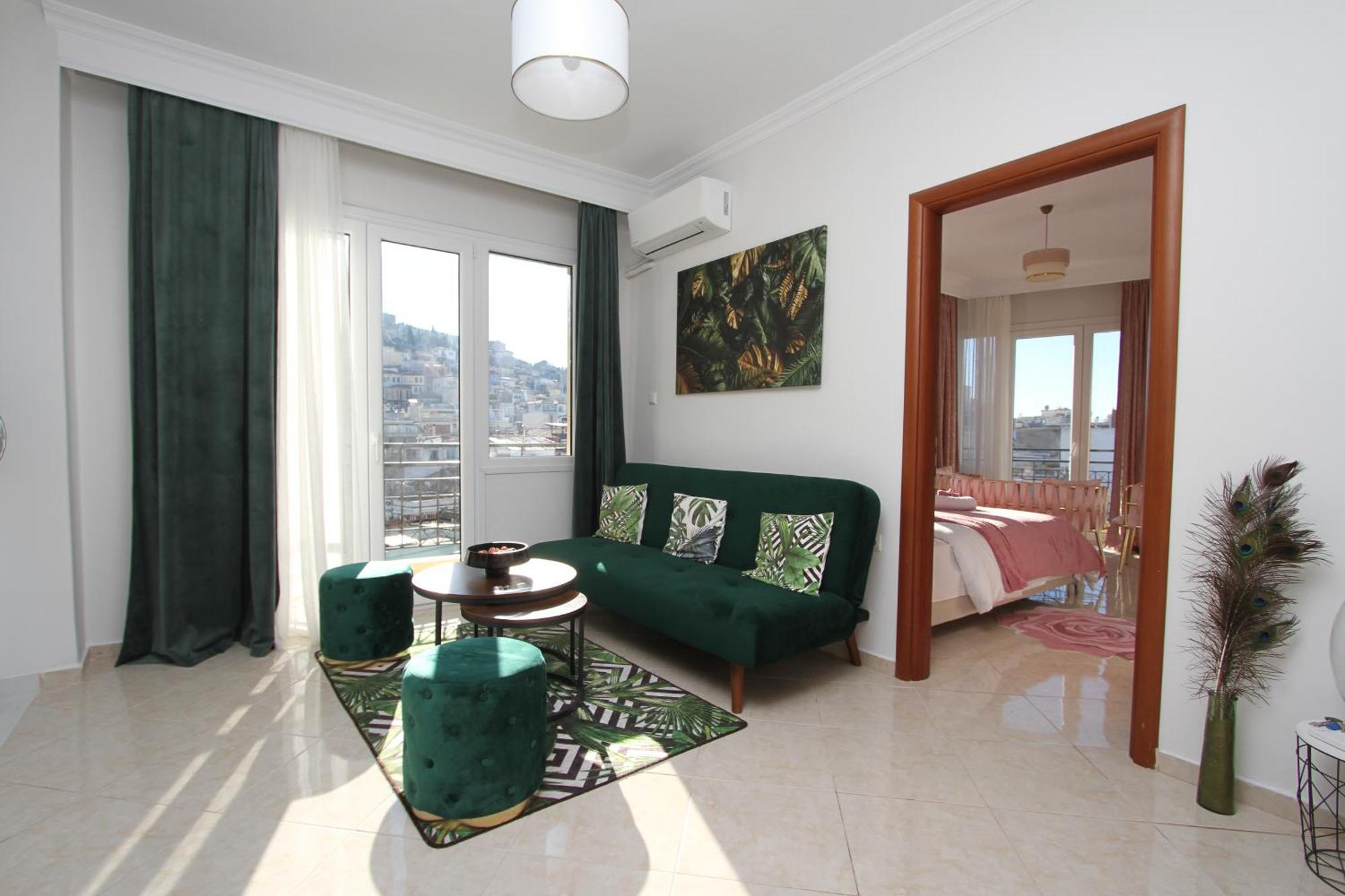 Kavala Squareview Apartment Luaran gambar